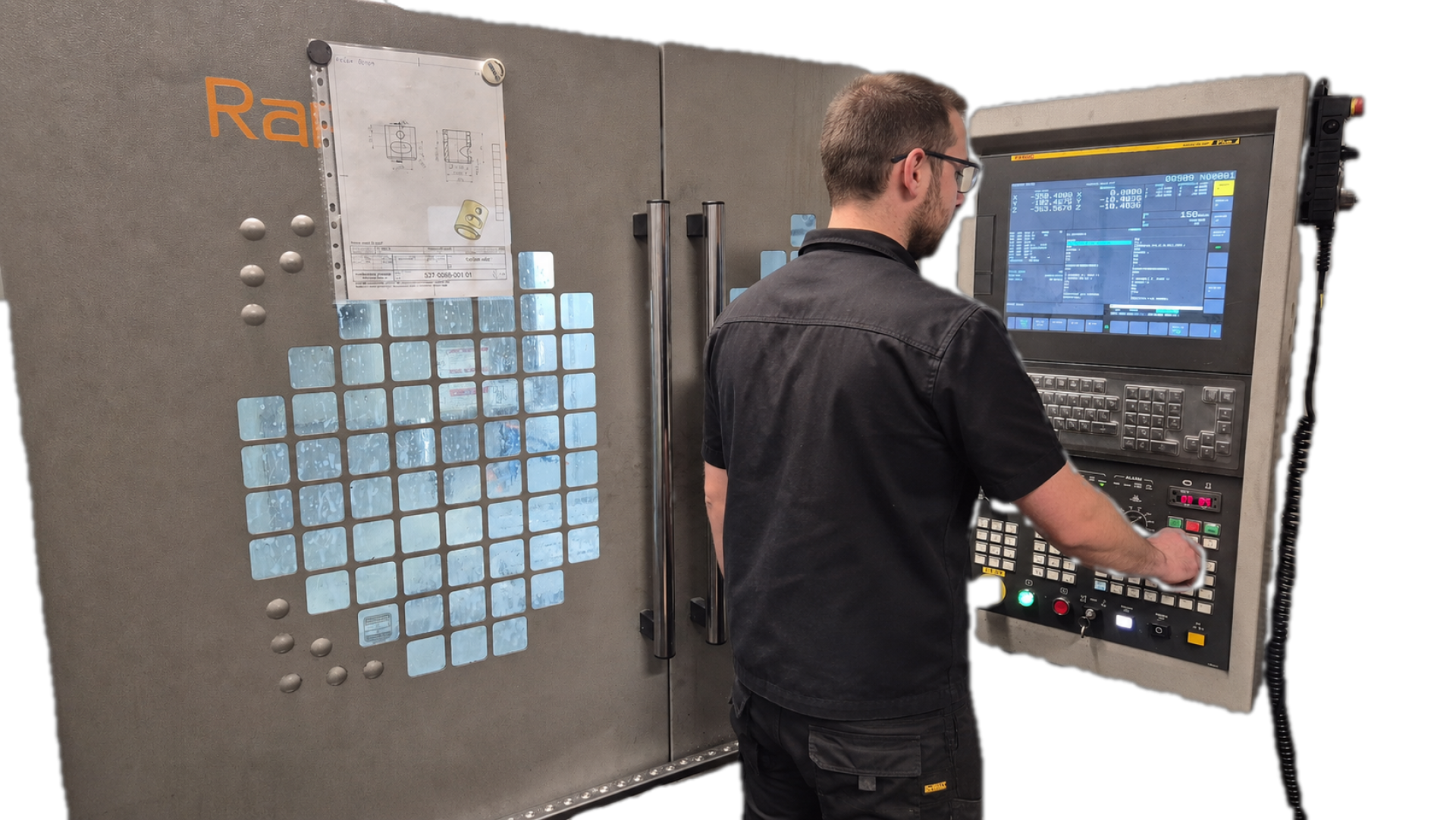 obsluha CNC